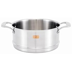 Marco Pierre White Stainless Steel with Copper Base 24cm Steamer Insert
