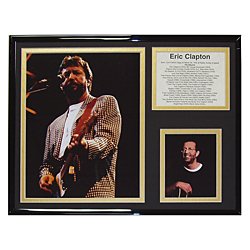 Eric Clapton Limited Edition Collectible Plaque - Collectibles > Framed Art