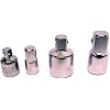 4 PIECE SOCKET SET CONVERTER 1/2"F-3/8"M 3/8"F-1/2"M 3/8"F-1/2"M 1/2"F-3/8"M
