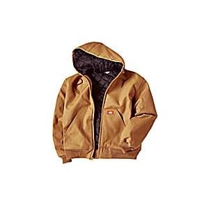 Dickies Duck Hooded Jacket Water Repellent Size Extra Large