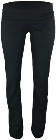 Active Basic Fold Over Flared Lounge Pant