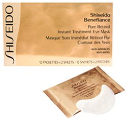 Shiseido Benefiance Pure Retinol Instant Treatment Eye Mask 12 Sachets x 2 Patches