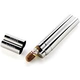stainless steel cigar case/flask combo