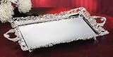 RECTANGULAR TRAY WITH HANDLES - RECTANGULAR TRAY WITH FEET AND HANDLES