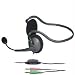 Electronics : Cyber Acoustics AC-644R Behind The Head Stereo Mic/headset 30mm Mylar Drivers