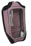 Car Alarm Remote Case Pink Leather (FitsPython 881XP, Viper 791VX, Clifford Matrix RSX3.5, and Black Widow BWS-FM3) - ALARMC2/P/NS