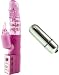 Purple Pearl Carrot Top Rabbit Vibrator Sex Toy Kit