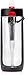 KOR Nava BPA Free Clear Reusable Water Bottle I 650mL I 22 Oz I Filter Straw I Eco-Friendly I Leak Proof I One Click OpenI For Everyday Use and Travel I Dishwasher Safe.