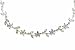 6 1/4 Carat Multi-Gemstone Sterling Silver Flower Necklace