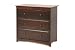 Stork Craft Beatrice Three Drawer Chest in Cherry