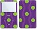 Atomic Purple Design Skin Decal Sticker for Apple iPod video 30GB/ 60GB/ 80GB Player
