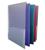 School Smart 8-Pocket Project Organizer - Assorted Colors
