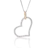 Diamond Heart Pendant 1/6ctw