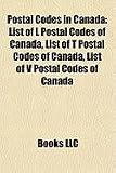 Postal Codes in Canada: List of L Postal Codes of Canada, List of T Postal Codes of Canada, List of V Postal Codes of Canada