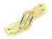 9ct Gold Ladies Twisted Rope Ring