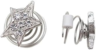 EarZings - Starlet - Fashion Earrings for Teens and Tweens Clip With No Pain Thanks to a Patented Coil Design