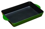 Lodge Color Enamel 4.25 Quart Roaster, Emerald Green