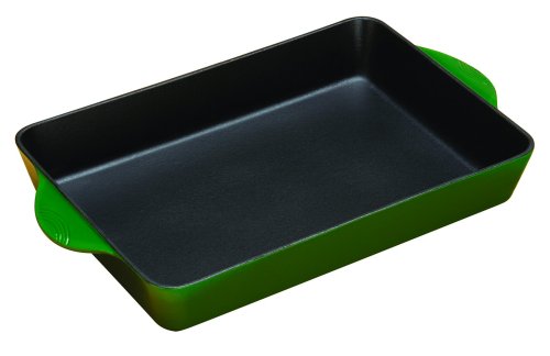 Lodge Color Enamel 4.25 Quart Roaster, Emerald Green