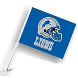 Detroit Lions Car Flag (Quantity of 1)
