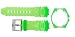 TechnoMarine Cruise 17-mm Fluo Green Gel Strap with Buckle & Cover #S1009