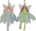 Single, Colorful Hanging Porcelain Sweet Fairy Doll Collectible Figurine Ornament 5.5"