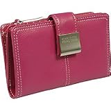 Kenneth Cole Reaction Glaze Of Glory Tab Indexer Wallet ~ Fuchsia In Color
