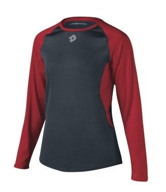 DeMarini Long Sleeve Team Women's Performance Shirt - Scarlet Red