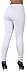Curvify 765 Premium Women's Enhanced Butt Liftting Skinny Jeans White 5