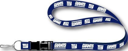 New York Giants Lanyard Keychain Id Ticket