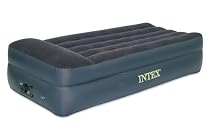Intex Pillow Rest Twin Airbed with Built-in Electric Pump