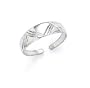 14k White Toe Ring - JewelryWeb