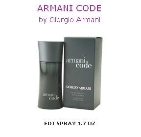 EDT SPRAY 1.7 OZ for MEN by ARMANI CODE