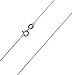 Klassisch 925 Sterling Silber Damen - Schlangen Kette - 46cm