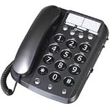 Geemarc 10 Big Button Telephone Anthracite