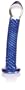 Don Wand Glass Pleasure Wand, Colbalt Blue, 7"