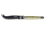 Laguiole Set of Two Cheese Knives, Natural