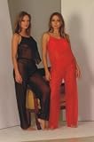 Espiral Lingerie Sexy Three Piece Mesh Pajama Set