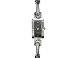 Sekonda Ladies Polished 21 Diamonds Stainless Steel Semi Bangle Bracelet Strap Watch *as Seen On Tv