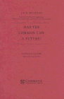 Has the Common Law a Future?: Inaugur...
