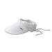 UV SKINZ UPF50+ Womens Swim Visor-White
