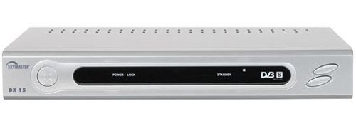 Skymaster DX 15 Digitaler Satelliten-Receiver silber