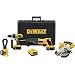 DeWalt Heavy Duty 18V Cordless 4-Tool Drill Combo Kit