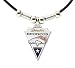Denver Broncos Leather Necklace w/Beads & Pewter Pendant - NFL Football Fan Shop Sports Team Merchandise