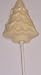 Gourmet Food : Scott's Cakes Small Christmas Tree White Chocolate Pop