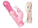 Pink Princess Delight Rabbit Pearl Vibrator Dildo