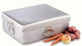 Extra Heavy Gauge Aluminum Roaster, COVER ONLY, For Item #68391, Or Use By Itself As A Griddle. 21-5/8″X18-1/8″X2-3/8″