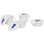 CorningWare French White Pop-Ins 8-Piece Round Bake and Serve Set
