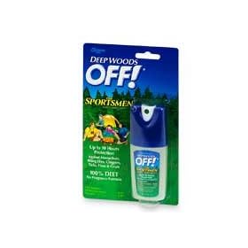 Off! Deep Woods for Sportsmen Insect Repellent I, Pump Spray - 95% DEET - 1 fl oz