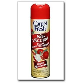 Carpet Fresh No-Vac Apple Cinnamon, 16 oz. aerosol