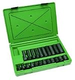 22 Piece 1/2 Drive 6 Point Metric Standard and Deep Impact Socket Set 22 Piece 1/2 Drive 6 Point Metric Standard and Deep Impact Sock